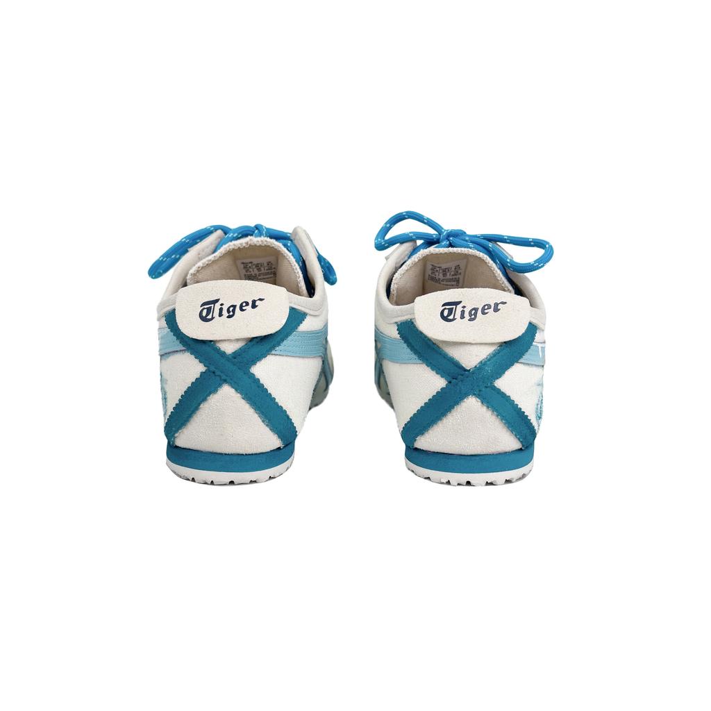 ONITSUKA TIGER MEXICO 66 Износостойкие Низкие Повседневные Кроссовки Унисекс Бежевый Синий 1183A360-205(Команда188-)