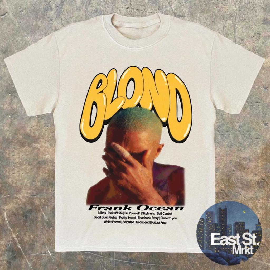 Футболка Frank Ocean Blond v2: Винтажная графическая музыкальная футболка