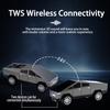 Портативная колонка-реплика пикапа с Bluetooth, с дисплеем, HD-звук, TWS-сопряжение, FM-радио, встроенный микрофон для звонков в режиме громкой связи, LED