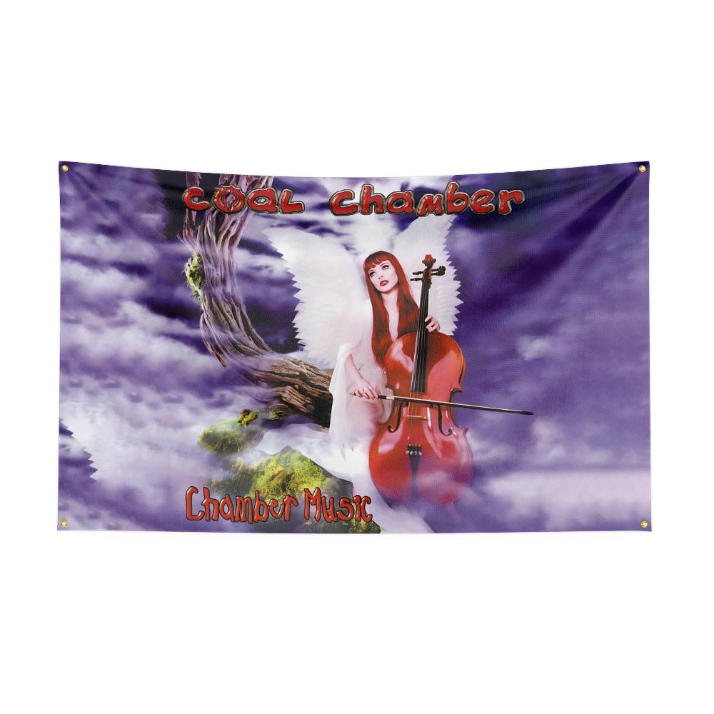 3x5 FT C-oa-l-Ch-am-b-er Music Band Flag Custom Flags Wall Hanging Tapestry Outdoor Garage Room Decorative flag Background