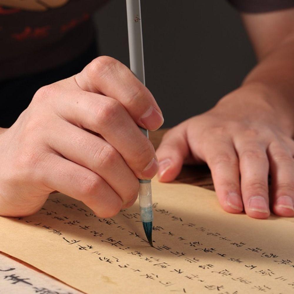 Wolf Hair Scriptures Writing Brush Oil Painting Art Paint Brush  Art Supplies