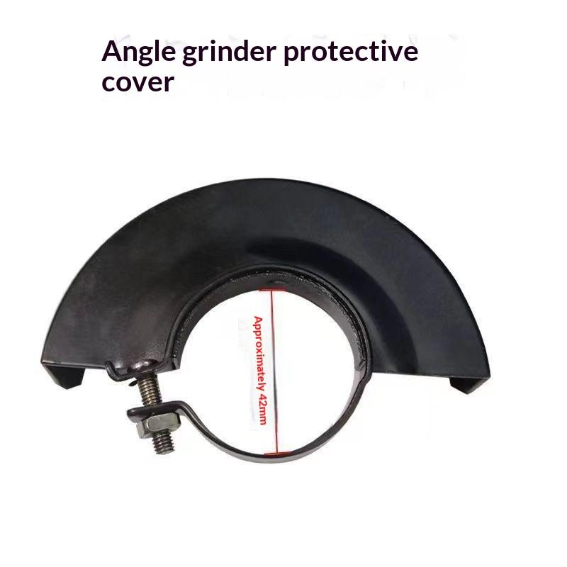Universal Angle Grinder Protective Shield Adjustable Thickened Cutting Guard Bracket Fit 100-125mm Grinders for Masonry Cutting