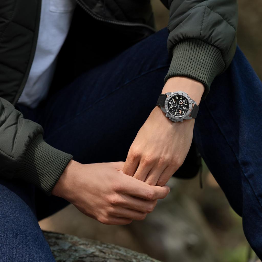Expedition North Watch Кварцевые 10 АТМ Водонепроницаемые Минеральное Стекло Зеленый Циферблат TW2W16100 [TIMEX] Мужские [Оригинал]