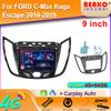 Car Radio Carplay For FORD C-Max Kuga Escape 2010-2019 Navigation GPS Android Auto Multimedia Player Stereo Unit WiFi  2din 4G
