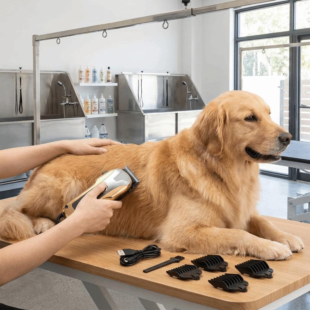 Cordless Electric Pet Clipper USB Rechargeable Dog Hair Clippers Universal Cat Shaver Dogs Haircut