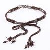 Ethnic Style Hand-woven Belt for Women's Skirt for Women Retro Tassel Thin Waist Chain Dress Waist-hugging Personality Accessories