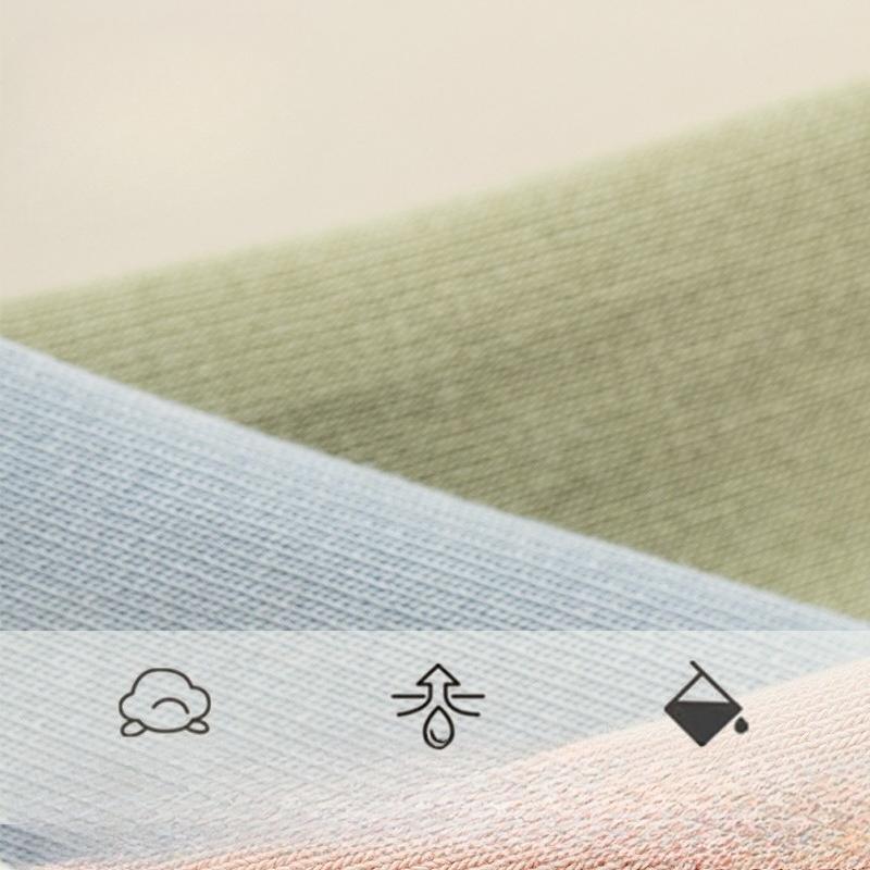 Pure Cotton Socks for Women In Autumn and Winter, Mid-calf Sweat-absorbing and Odor-proof Double-bar Striped Sports Long Calf Cotton Socks