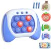 Improved Push Pop Electric Glowing Push Pop by Educational Educational Stress Relief Hitting Pop Squeeze Elementary School Purple [2024 Model] Game,