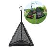 Outdoor Picnic Drying Net Bag – Foldable Triangular Hanging Storage Basket for Camping, Food Drying & Kitchen Organization