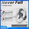 UYUXIO BT 5.4 Clip on Headphone with 72H Play Time Wireless Earbuds OWS Open Ear Ear Buds Long-Battery Life for Workouts