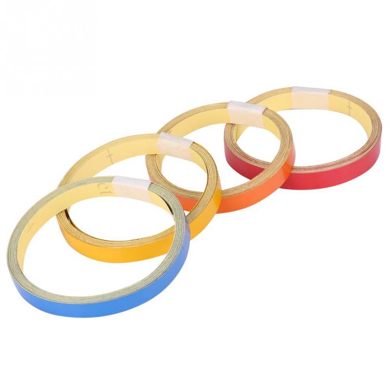 Светоотражающая предупреждающая лента 1 см * 5 м, наклейка, наклейка для автомобиля, мотоцикла, кузова автомобиля