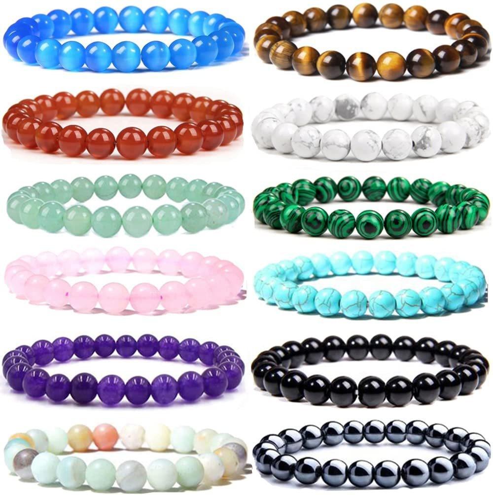 New Style Natural Lapis Lazuli Stone Beads Bracelet for Women Men Pulseras Para Mujer Crystal Bracelet Natural Stone Beads Bracelet