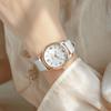 Fashion Quartz Women's Watch Two Color Dial Belt Women's Watch Simple Leather Casual Watch