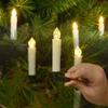 12pcs Remote Control LED Candles Wireless  Christmas Candles LED Flickering Flame