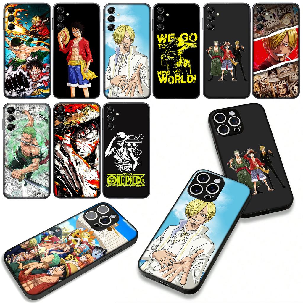 Wallpaper One Luffy Pieces Sanji Zoro for Motorola Moto G54 G05 G24 G55 G75 G85 G15 G57 G86 Power Edge 50 30 Fusion neo Pro Case