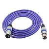 Качественный Микрофонный Кабель 3-жильный XLR Кабель XLR Папа на Маму Идеально Для Микшерных Пультов Усилителей И Музыкального Оборудования Провод