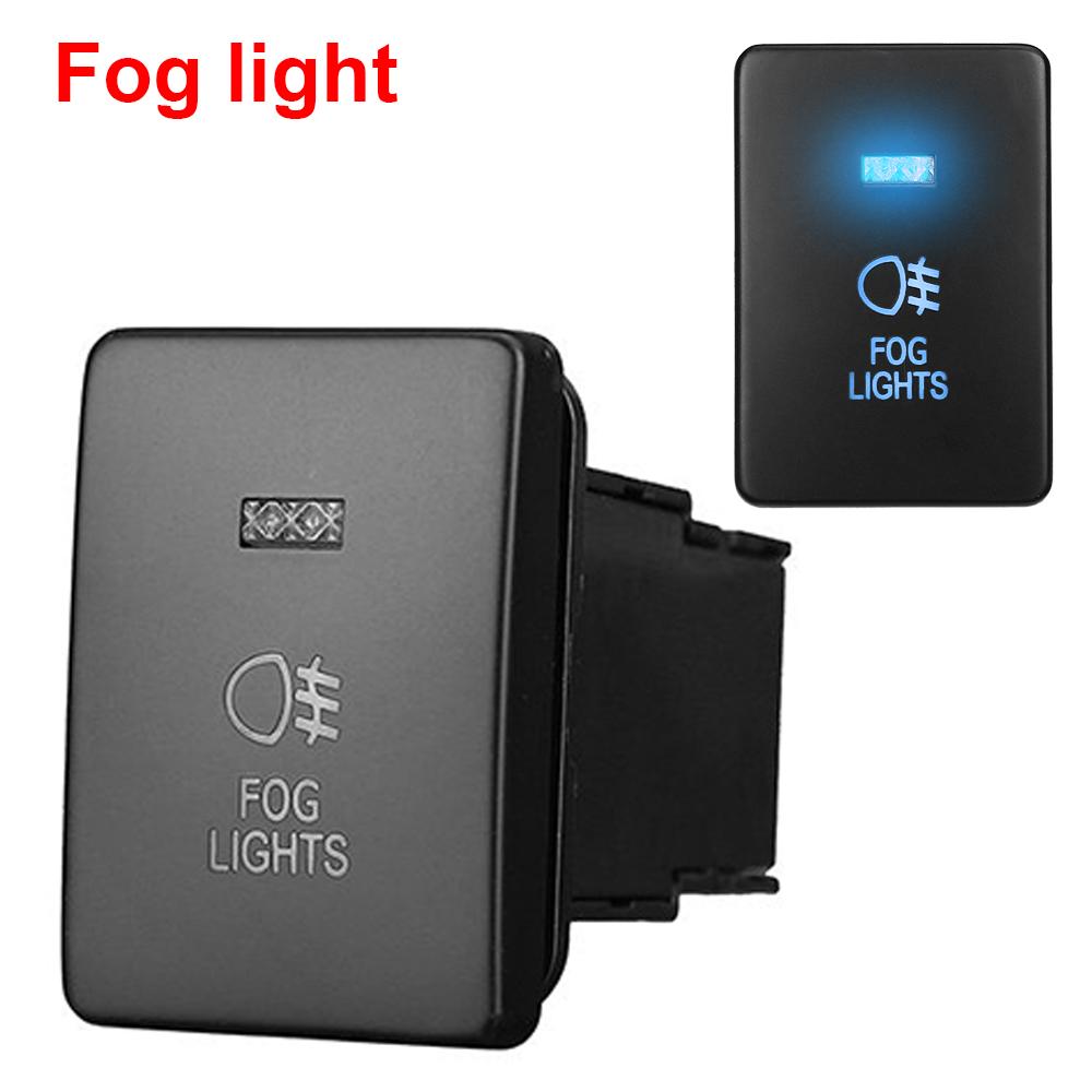 12 В автомобильный свет кнопка точечный противотуманный фара задний светодиодный световой бар переключатель для Mitsubishi Mirage LA Outlander ZK Triton MQ MR