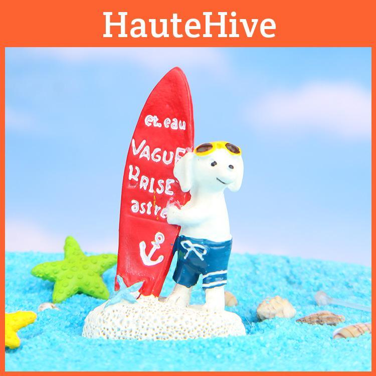 Resin Kawaii Dog Ornament For Home Decor And Gift For Plant Enthusiasts