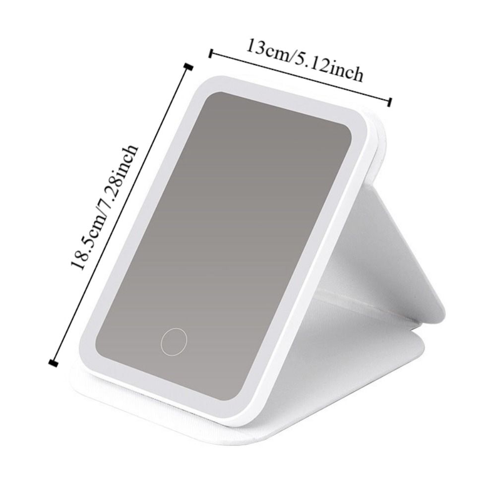 Зарядное настольное косметическое зеркало, регулируемое зеркало для макияжа, настольное зеркало для макияжа, туалетный столик