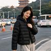 Short down jacket women's new turtle back ribs women's winter women's clothing duck down Pinghu Korean version loose large size