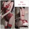 Women's Lace Sheer Fitted Comfy Bodysuit Costume Set
