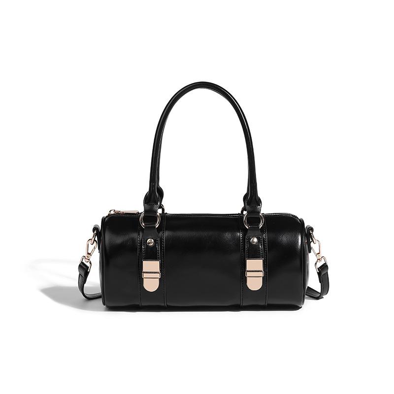 Boston женская сумка 2024 новая весенняя нишевая дизайнерская черная сумка-мессенджер Yuantong сумка tide