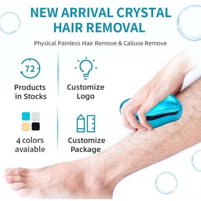 Épilateur Crystal Hair Eraser - Rubby - Épilateur Physique - Indolore - Portable - Pour Femme