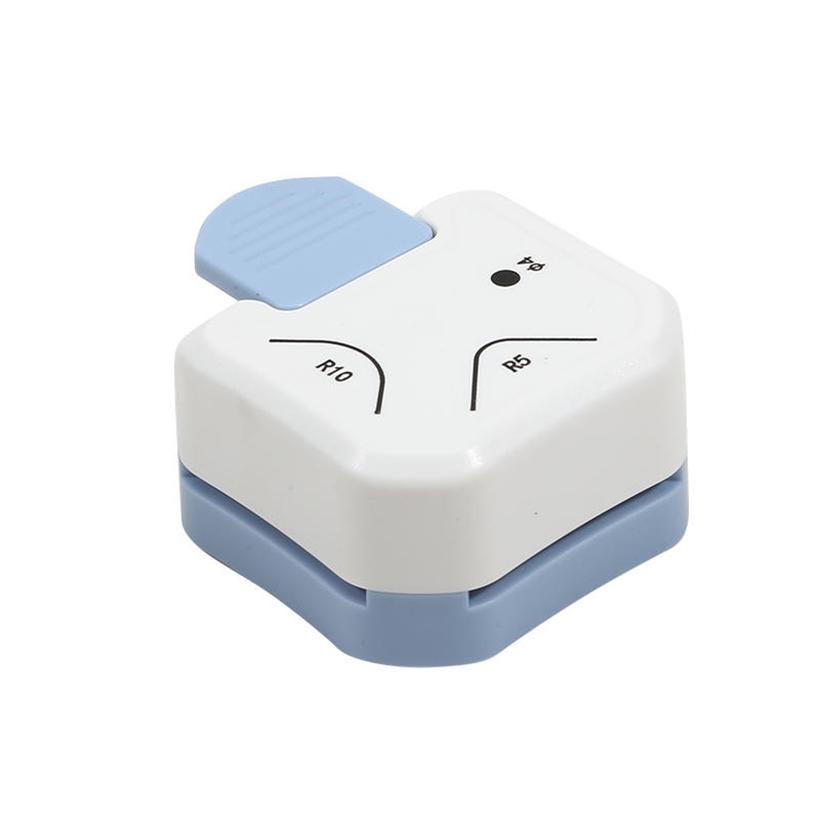 Пластиковый дырокол для скругления углов 3-в-1, инструмент для DIY проектов, дырокол, резак для изготовления открыток, скрапбукинга и фотокарточек, узорный резак для фото