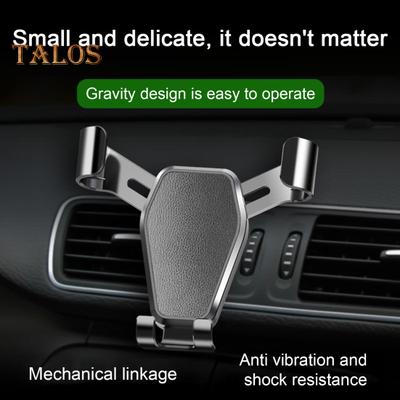 Автомобильный держатель для телефона с автоматическим фиксатором, крепление на вентиляционную решетку, подставка для смартфонов 4-7 дюймов, держатель для приборной панели для всех смартфонов