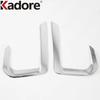 Front Fog Light Lamp Cover Trim For Subaru Outback    Carbon Fiber Car Foglight Eyebrow Eyelid Trims Accessories