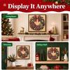 5PCS Christmas Pearl Diamond Painting Art Kits for adults with Frame DIY Pearl Beads Art Craft Kit for Adults Beginner, Gemstone Diamond Dots Beads