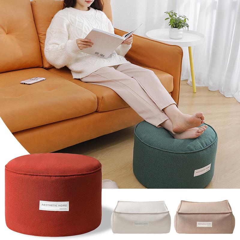 Home Decor Unstuffed Ottoman Cover Japanese Style Tatami Pouf Yoga Meditation Cushion Cover Floor Seat Futon Footstool Covers