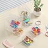 3-Tier Clear Acrylic Drawer Storage Box Durable Desktop Organizer for Home Vanity Desk Stationery Storage
