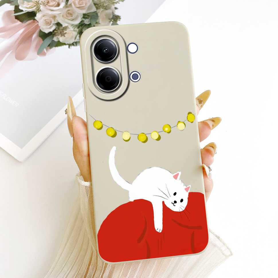 For vivo Y05 4G Case Fashion Colorful Flower Cartoon Silicone Back Cover For Vivo Y11D VIVO Y05 4G Bumper Phone Cases Fundas