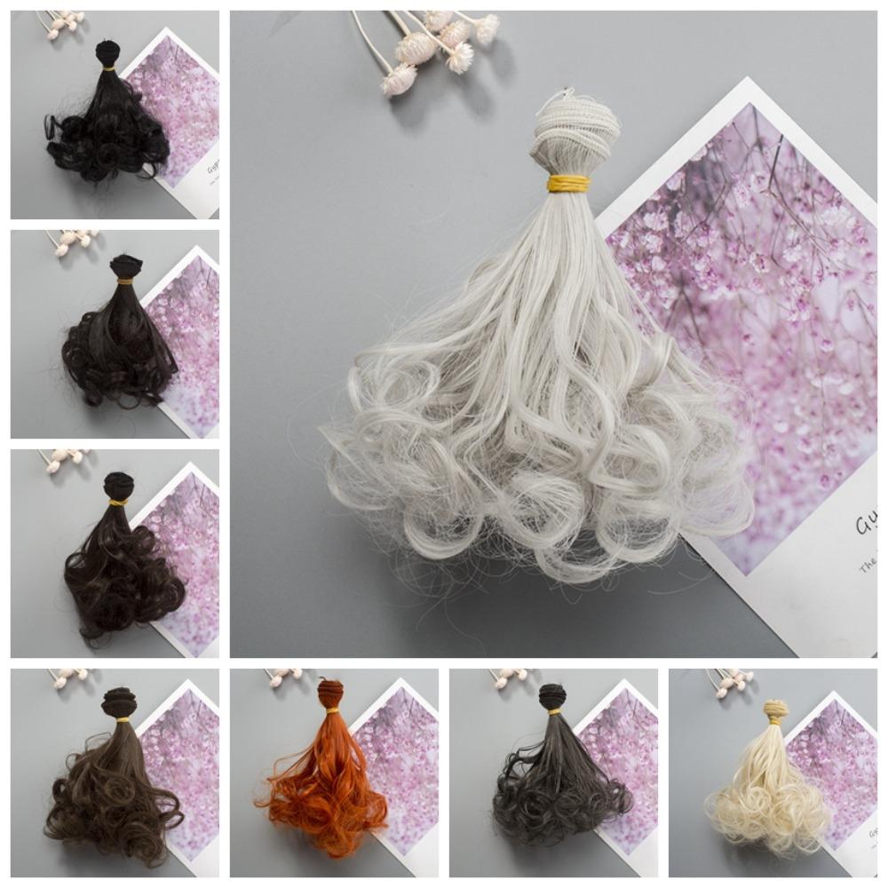 15*100cm All Dolls Hair Wigs Curly Hair Cataleya Doll Wig Optional BJD SD Curly Hair DIY Toys