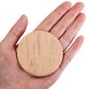 10 шт. Необработанные круглые диски из натурального дерева, круглые спилы из натурального бука, заготовки из дерева, ручная работа
