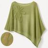 Off Shoulder Poncho Tops Sheer Design Crochet Poncho Stylish Sheer Top  Beach Wear