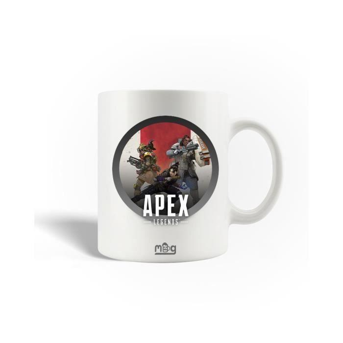 Mug en Céramique - MANIACASE - Apex Legends - 30cl - Compatible lave-vaisselle - Blanc