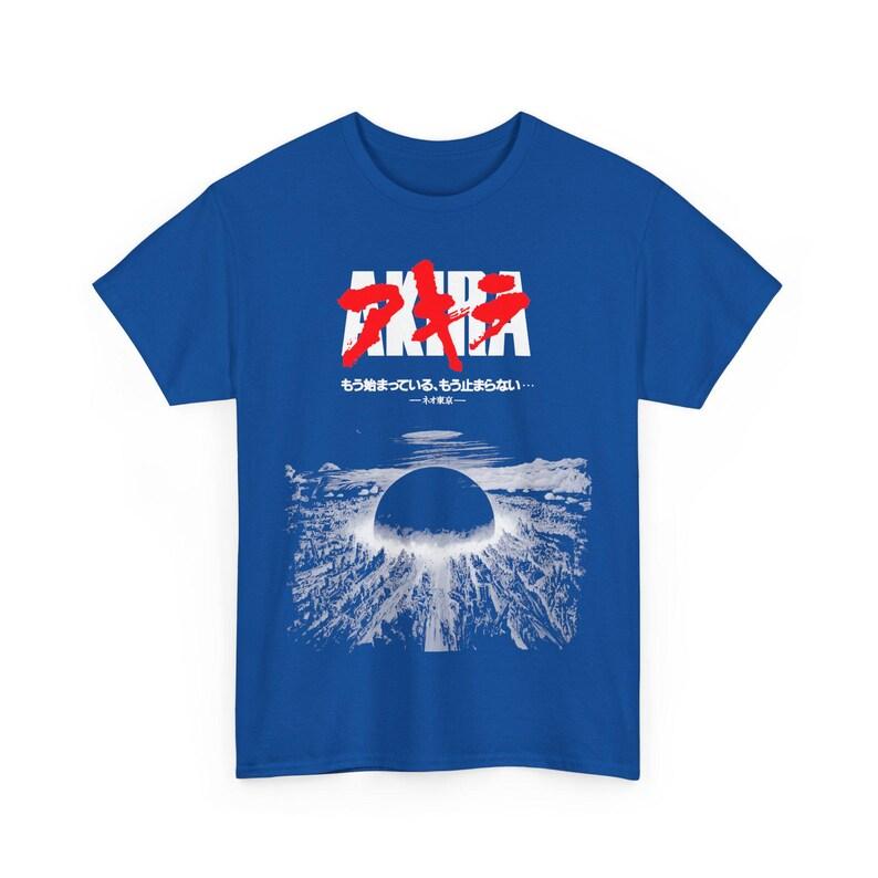 Japan Classic Anime Science Fiction Akira Graphic Print Cotton T-Shirt Men Women Loose Oversize Top Streetwear Hip Hop Harajuku Fashion Summer New Tee