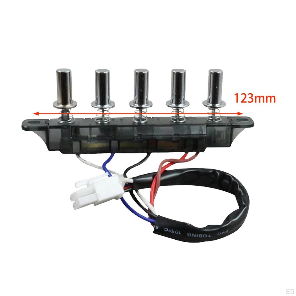 Cooker Hood Button Switch Push Piano Type Attachment Control Board