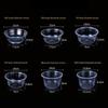 Food Grade Round Disposable Plastic Bowls with Lids