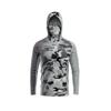 Summer Long Sleeve Shirts Quick Dry Uv Protection Clothing Hoodied Mask Uv Fishing Tops Sportswear