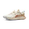 Li-Ning Удобные универсальные амортизирующие нескользящие износостойкие низкие повседневные туфли женские кроссовки бежевые AGLU306-1