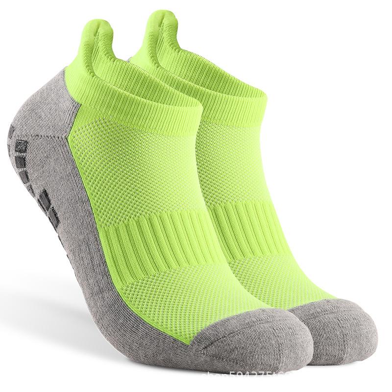 Thickened Towel Bottom Football Socks Non-Slip Short Tube Ankle Boat Socks Sweat-Absorbing And Wear-Resistant Training Socks