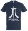 Parzival T-Shirt Parcival Ready Fun Gamer Player One Games Gaming Nerd Geek