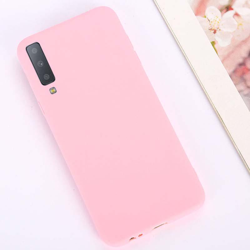 Силиконовый чехол Weeten для телефона Samsung Galaxy A31 A11 A12 F62 F52 M31 M32 M52 A6 A7 A02S J4 J6 Plus матовый цветной чехол Candy