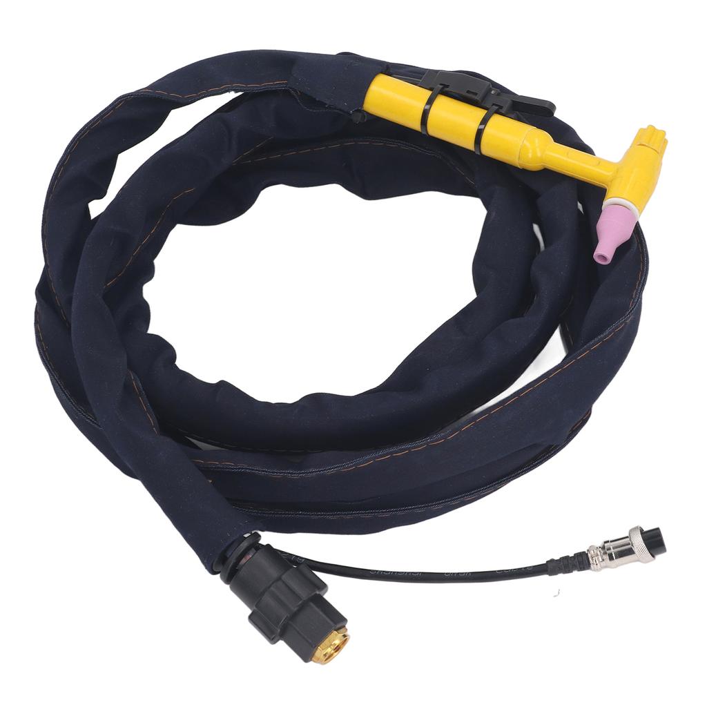 Комплект горелки TIG QQ150A 4 м, аргоновая сварочная горелка с воздушным охлаждением и чехлом из силиконовой ткани