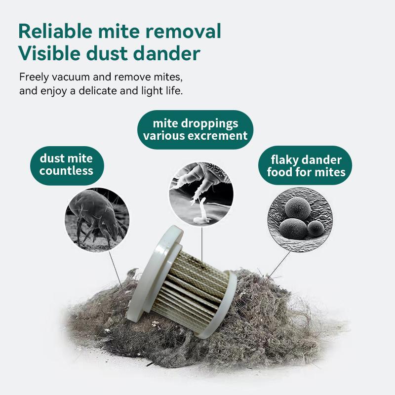 Профессиональный беспроводной портативный пылесос для удаления пылевых клещей, домашняя кровать, одеяло, подушка, ковер, диван, средство для удаления клещей, портативный пылесос