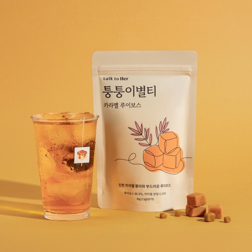 Talk to Her Tungtung-byeol Tea Caramel Rooibos Tea Bags 1.5g x 20 pcs