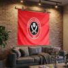 Sheffield Team Crest Tapestry Playroom Tapestry, Accessories for Bedroom,Livingroom, dormitory Room Wall Decor Fan Birthday Gifts
